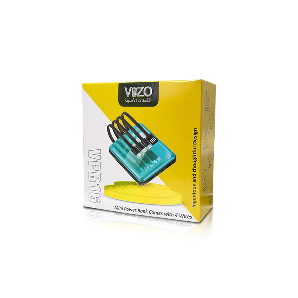 VIZO VPB -16 FAST Power bank for smartphones, speakers & rechargeable