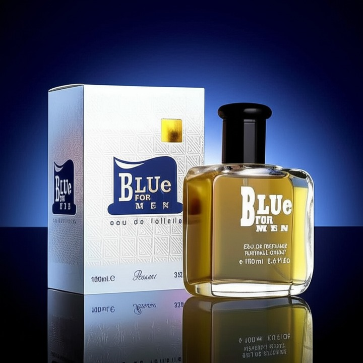 Blue For Men Perfume | Eau De Parfum - Classic & Invigorating Scent for the Modern Gentleman - 100ml | Men Perfume 100 ML