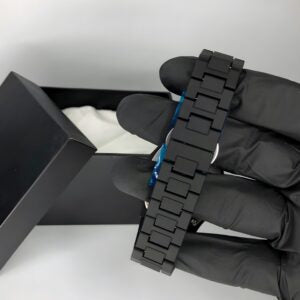 Full BLACK AURA Quartz Watch – Lightweight Design, , Premium Quality & Finish - Best Quality Analog Watch For Boys - Watch For Men | Full Black Color Watch - (Without Box)