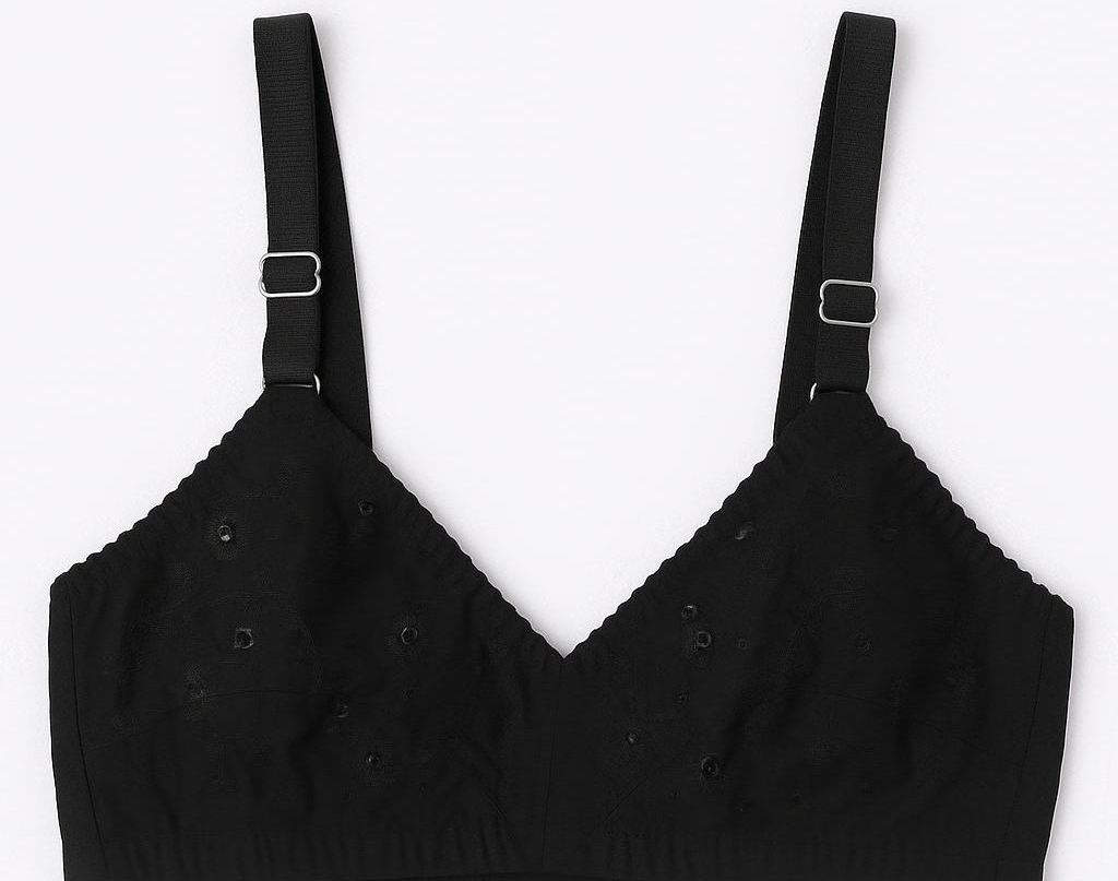 Cotton Sada Bra Pack of 3 – Mehroon, Black & Skin Color | Comfortable 3 Hook Non-Padded Bra for Women - 32