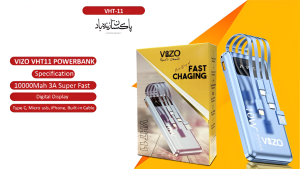 VHT- 11 10000mAH Power bank with Dual USB Ports