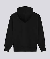Black Basic Plain Hoodie Unisex Winter Collection