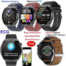 LT-11 GT 3 Smart Watch | 1.3" Touchscreen, Fitness Tracker, Heart Rate & Notifications